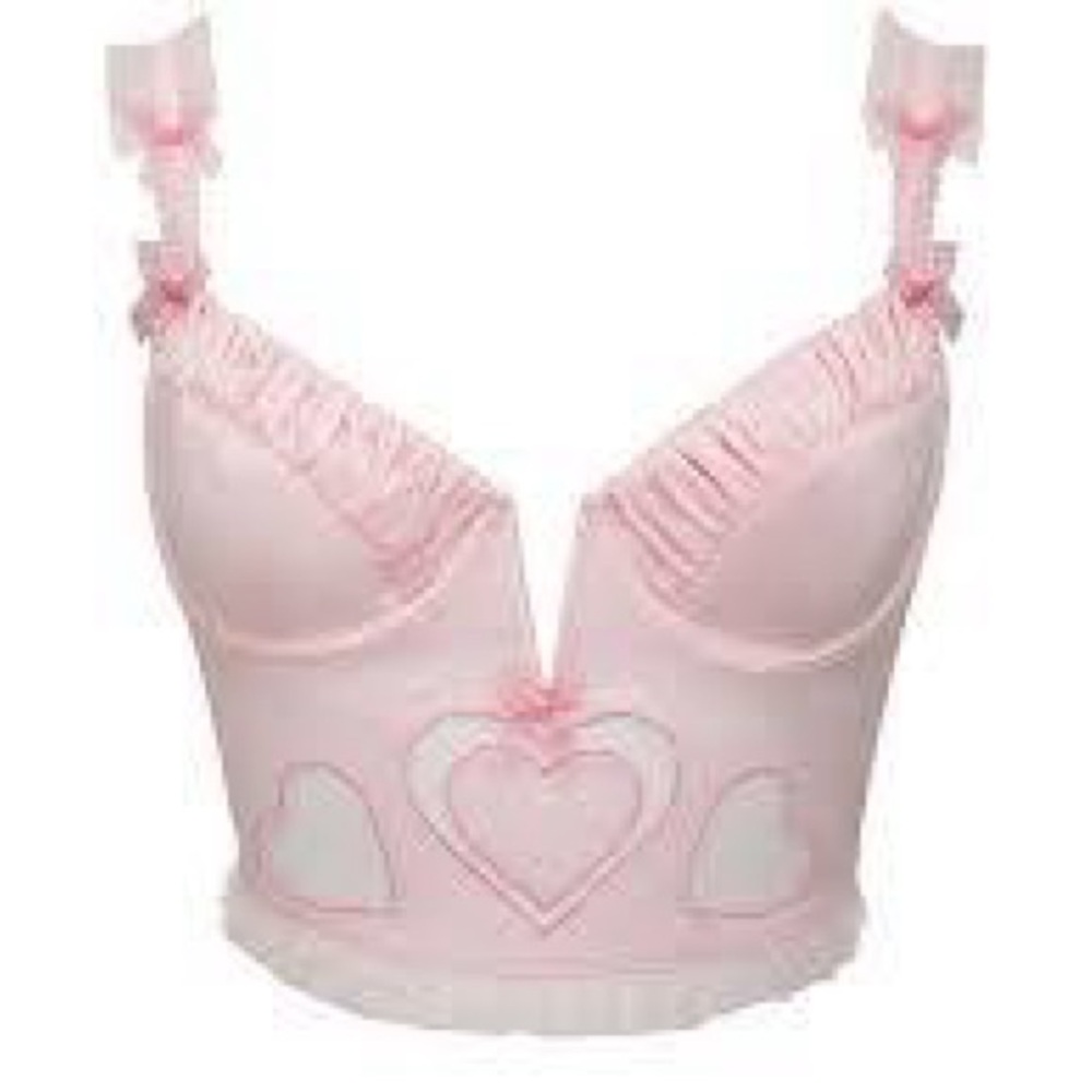 For Love & Lemons x Victoria’s Secret Heart Bustier Sz XS NWT Sabrina Carpenter